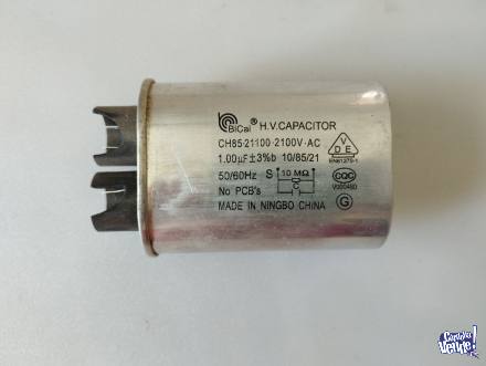 Capacitor de Microondas CH85-21100 - 2100V - 1 Uf - BiCai - 