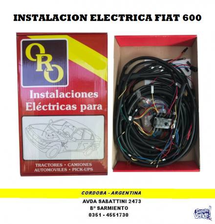 RAMAL DE INSTALACION ELECTRICA FIAT 600