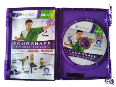 JUEGO YOUR SHAPE FITNESS EVOLVED XBOX360 KINECT ORIGINAL