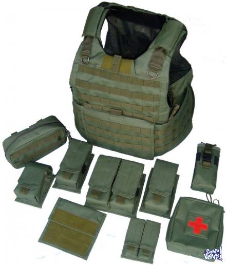 Kit De Accesorios Para Chaleco Tactico Militar Rbav-af