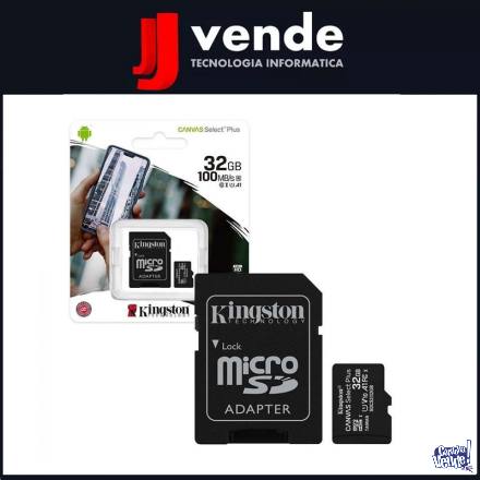 Memoria Kingston Micro Sd Hc 32gb Clase 10 Original 100%