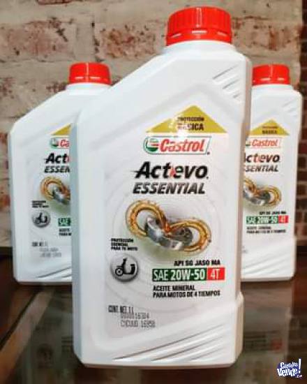 aceite castrol 4 t actevo essential en Argentina Vende