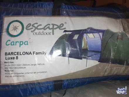 Carpa Familiar 'Escape outdoor' para 8 personas