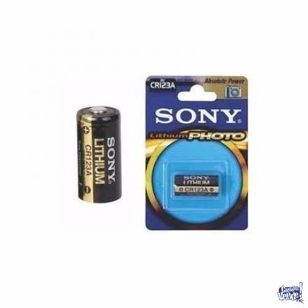 Pila Sony Cr123a 3v De Litio Para Fotografía Linternas Otro