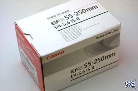 CANON Efs 55-250mm F/4-5.6 Is VERSION STM 2016 en caja