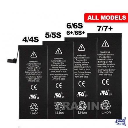 Bateria original iPhone 4 4s 5 5c 5s se 6 6s 7 8 - Garantia