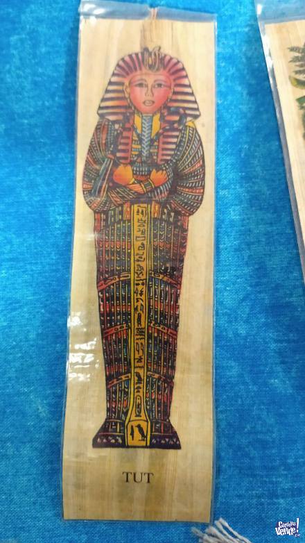Lote de Señaladores de Papiro Egipcio