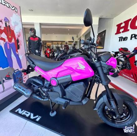 HONDA NAVI 110 ROSA!! 0km FINANCIADA