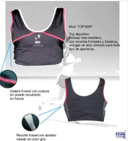 Top deportiv dry fit
