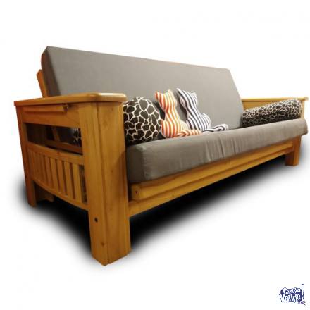futon de madera noble el mejor del mercado