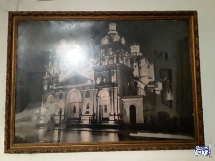 Cuadro antiguo foto de la catedral