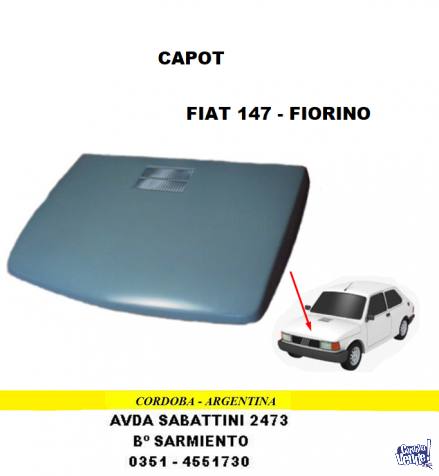 CAPOT FIAT 147