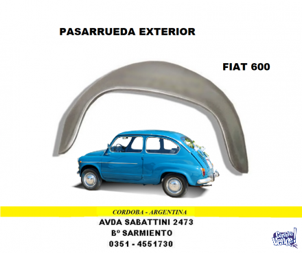 PASARRUEDA EXTERNO FIAT 600