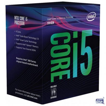 Procesador Intel Core i5-9400F, 2.9/4.1GHz, 6Core, 9MB Cache