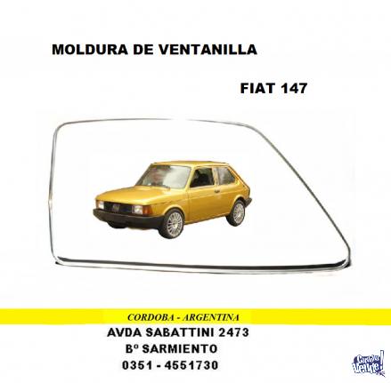 MOLDURA DE VENTANILLA FIAT 147 - FIORINO
