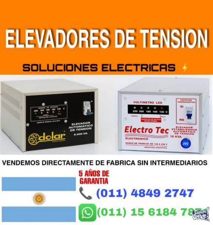 Elevadores de tensión Dolar - electrotec 011- 48492747