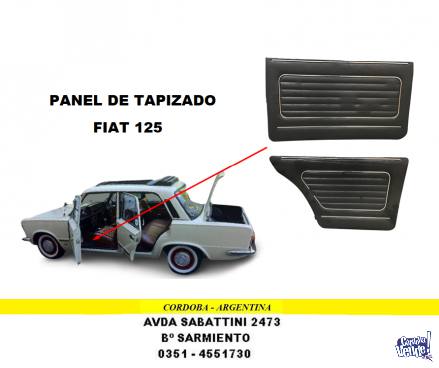 PANEL DE TAPIZADO DE PUERTA FIAT 125