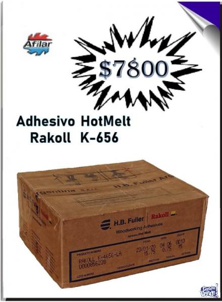 ADHESIVO HOTMELT K-656 x15kg RAKOLL