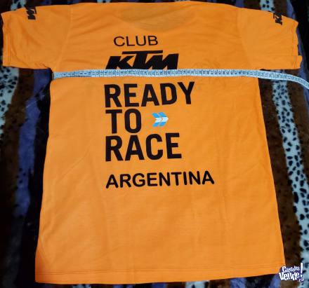 Remera Replica Ktm Ready To Race Argentina Algodon M/l