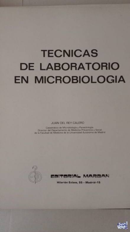 Libro: Técnicas de Laboratorio en Microbiología