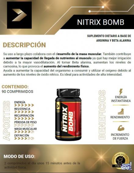 Nitrix Bomb, Arginina+beta Alanina, Pre - Work Body Advance