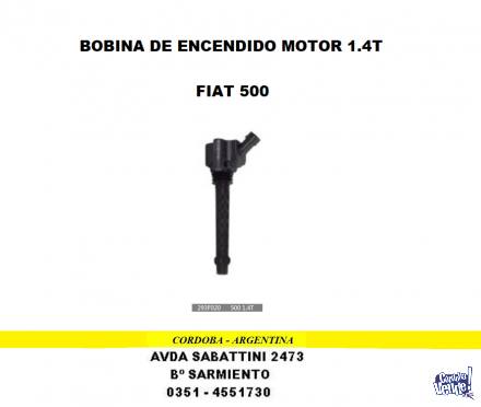 BOBINA ENCENDIDO FIAT 500 MOTOR 1.4