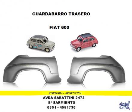 GUARDABARRO TRASERO FIAT 600