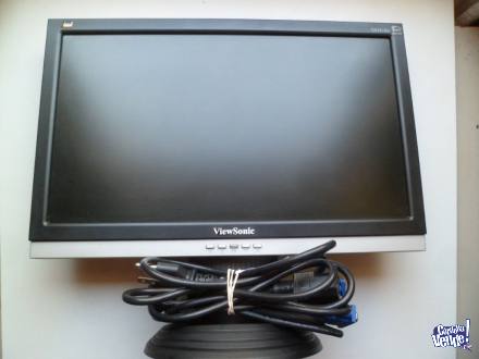Monitor 16' Viewsonic Va1616w - Chequeado - Con Cables