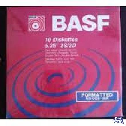 disquettes Nashua y Basf 5 1/4 nuevos x 10 u en Argentina Vende