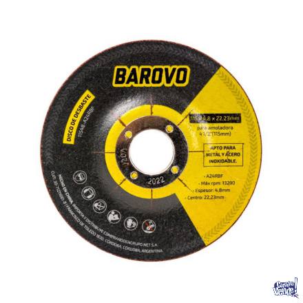 Disco De Desbaste BAROVO Amoladora 115 X 4,8 Mm