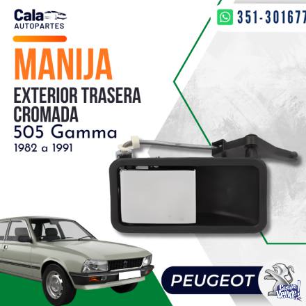 Manija Exterior Trasera Peugeot 505 1982 a 1991