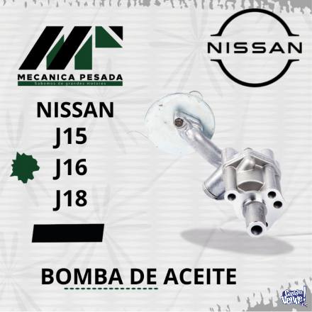 BOMBA DE ACEITE NISSAN J15/J16/J18