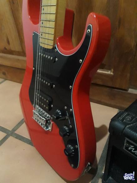 Guitarra electrica con amplificador Washburn
