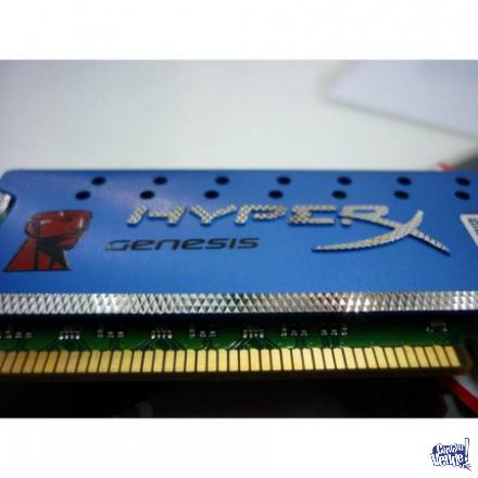 Memorias DDR3 Kingston Hyperx 8gb (2x4gb) de 1600mhz