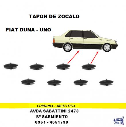 TAPON DE ZOCALO FIAT DUNA-UNO