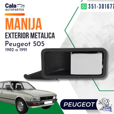 Manija Exterior Delantera Peugeot 505 1982 a 1991