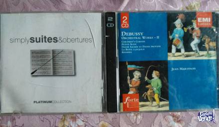 MUSICA CLASICA  CDS DOBLES