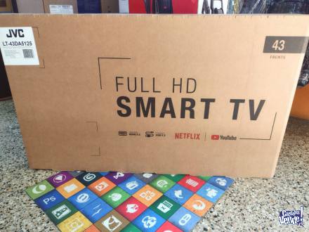 OFERTA LIQUIDACION! Smart TV LED JVC 43″ Full HD NETFLIX!