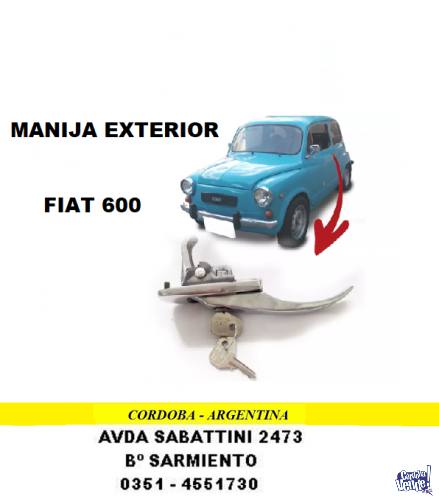 MANIJA EXTERIOR FIAT 600