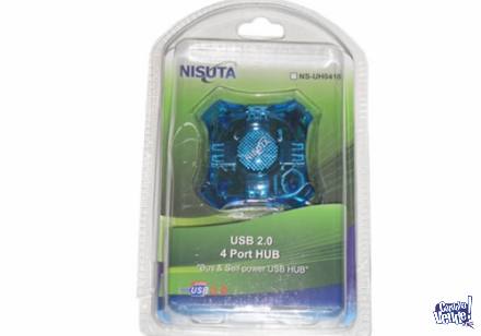 HUB 4 PUERTOS USB NISUTA - PASCAL COMPUTACION