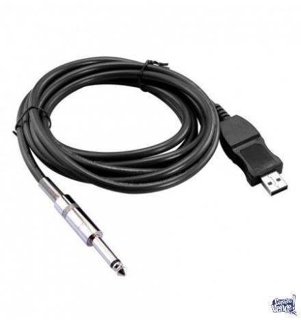 SOUNDKING Cable Adaptador de Audio plug 6.35mm a USB Interfa