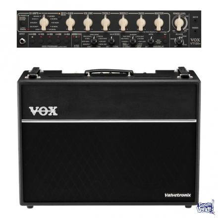 amplificador vox valvetronix vt 120+ y Vfs5