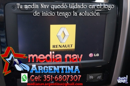 REPARO MEDIA NAV DE RENAULT, NO ENCIENDE, SE TILDA, GPS