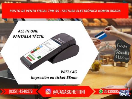 Facturador Móvil fiscal Elitronic TPM-55 Córdoba Controlad