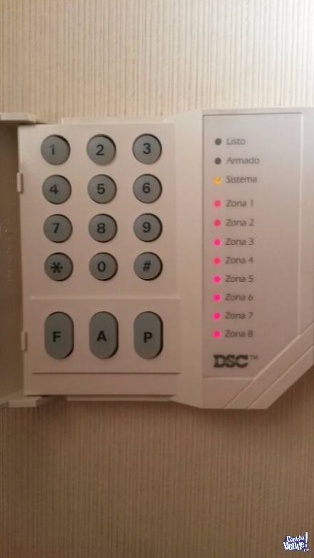 Alarma Residencial DSC pc585 con llamador telefónico.