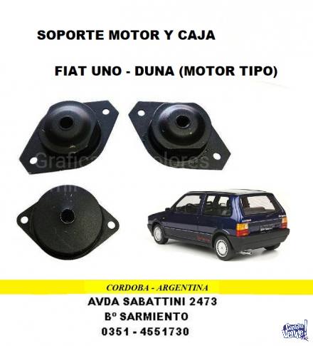 SOPORTE MOTOR Y CAJA FIAT DUNA - UNO - FIORINO