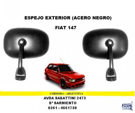 ESPEJO EXTERIOR FIAT 147
