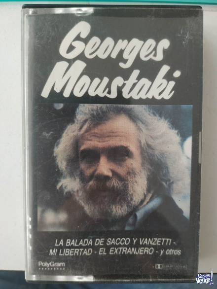 Cassette Georges Moustaki