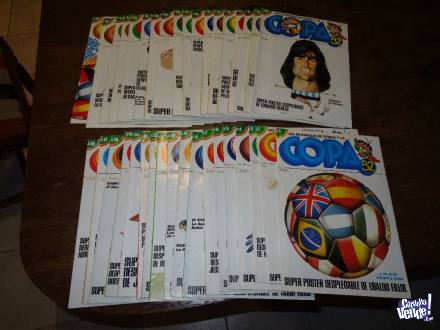 Los Mundiales de Fútbol y la Copa 82 Colección Completa