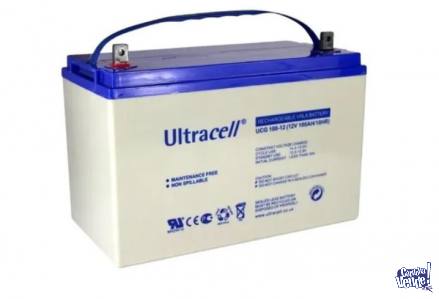 Batería Gel 100ah 12v Ciclo Profundo Ultracell Ucg12-100